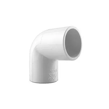 Boshart Industries 8" SLIP x SLIP 90 ELBOW SCHEDULE 40 PVC