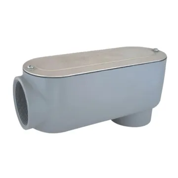 SIGMA Threaded 1 in Flat EMT LB Access Fitting Conduit Body