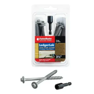 Ledger Board Screw 3 5/8" 12pk