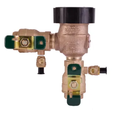 Watts 1 In Lead Free Anti-Siphon Pressure Vacuum Breaker Backflow Preventer, Quarter Turn Shutoff, Tee Handles