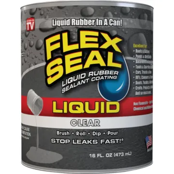Flex Seal Liquid Rubber Sealant (Clear) 1 pt