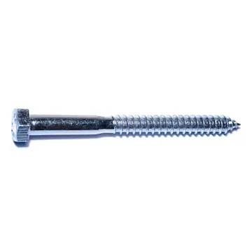 1/2" x 5-1/2" Hex Head, Lag Screw, Zinc 