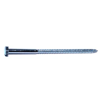 1/4" x 5-1/2" Hex Head, Lag Screw, Zinc 