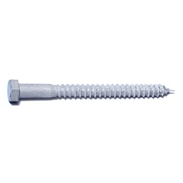 3/8" x 4-1/2" Hex Head, Lag Screw, Galvanized 