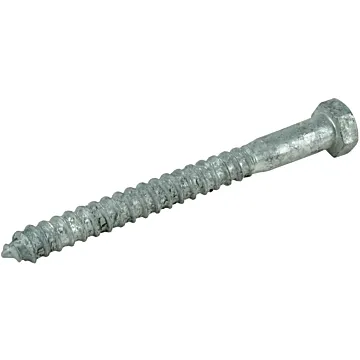 Titan™ 3/8-7 Hex 4 in Low Carbon Steel Lag Screw