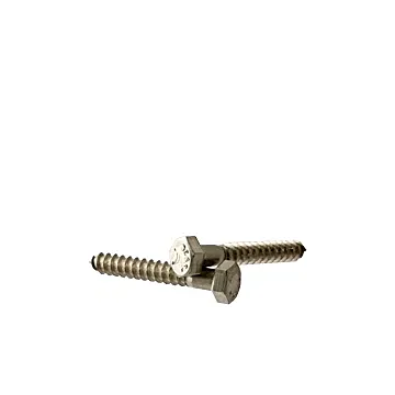 3/8" x 5" Hex Head, Lag Screw, Stainless Steel 