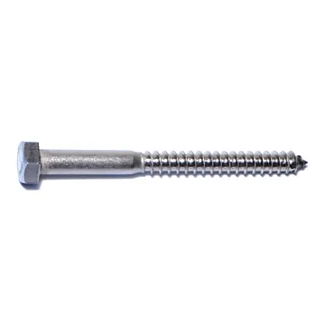 5/16" x 3-1/2" Hex Head, Lag Screw, Stainless Steel 