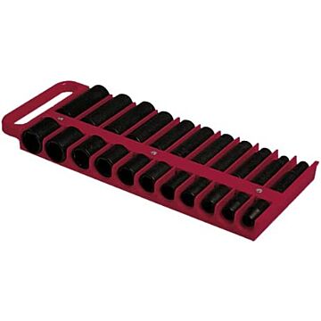 Lisle® ABS Plastic Red 1/2 in Magnetic Socket Holder