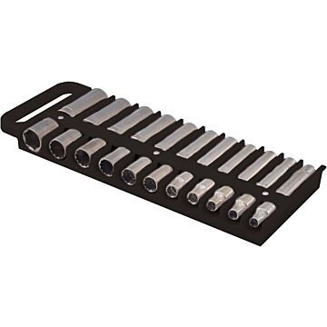 Lisle® ABS Plastic Black 1/2 in Magnetic Socket Holder