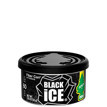 Little Trees Black Ice Air Freshener Fiber Can