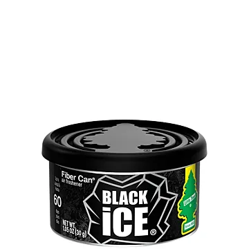 Little Trees Black Ice Air Freshener Fiber Can