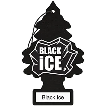 Little Trees Black Ice Air Freshener (3pk)
