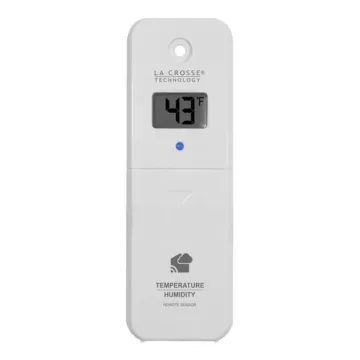 La Crosse® -40 to 140 deg F 10% to 99% RH Temperature and Humidity Sensor