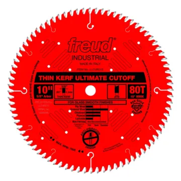 Freud Tools Thin Kerf Ultimate Cut-Off Blade - 10 in.