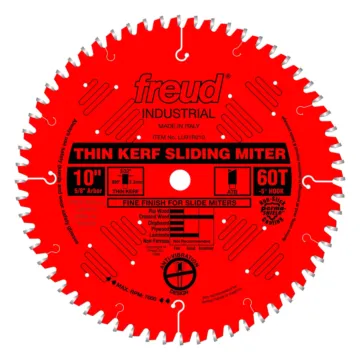 Freud Tools Thin Kerf Sliding Compound Miter Saw Blade - 10 in.
