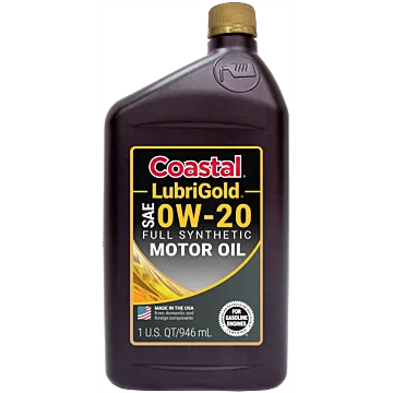 Warren Oil Coastal Lubrigold Full Synthetic 0W20 Quart