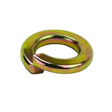 Split Lock Washer (Yellow Zinc) 1/2 in.