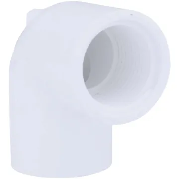 Charlotte Pipe 3/4 In. Female x Female Schedule 40 90 Deg. PVC Elbow (1/4 Bend)