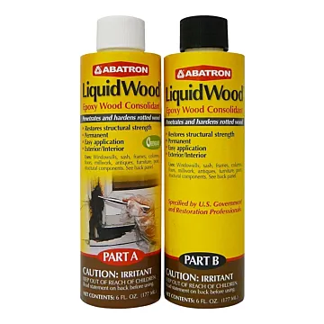 Abatron Wood Filler Liquid (Clear) 12 oz