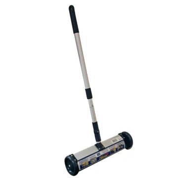 Magnet Source® 1.6 lb 13 in 13 Push-Type Light-Duty Magnetic Mini Sweeper