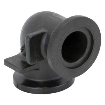 Banjo 1" Flange 90deg Elbow, Poly