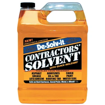 Contractors' Solvent Adhesive Remover