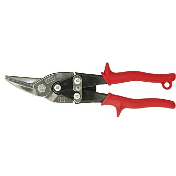 Wiss Aviation Left Snips (Red) 9-3/4 in.