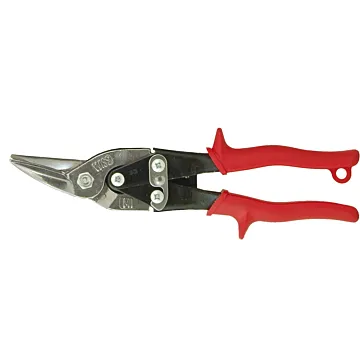 Wiss Aviation Left Snips (Red) 9-3/4 in.