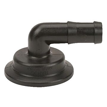 Banjo Flange x Hose Barb 90° Poly Fitting 