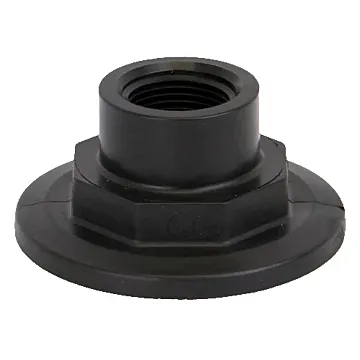 Banjo 2" Standard Port Flange Plug with 3/4" Female NPT Port, Poly