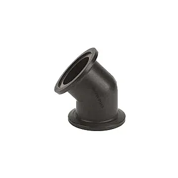 Banjo 2" Full Port Flange 45deg Elbow, Poly