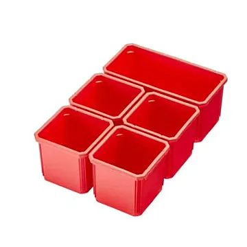 Milwaukee PACKOUT® 8.3 in PackOut Organizer 5-Piece Compact Bin Kit