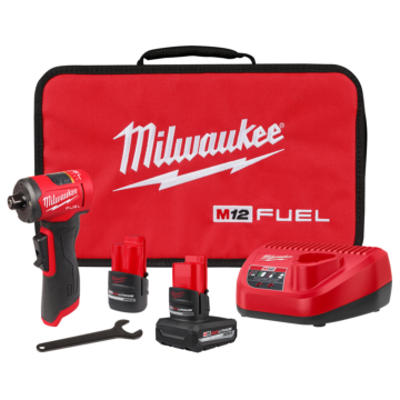 Milwaukee M12 FUEL™ 1/4 in. Right Angle Die Grinder (Kit)