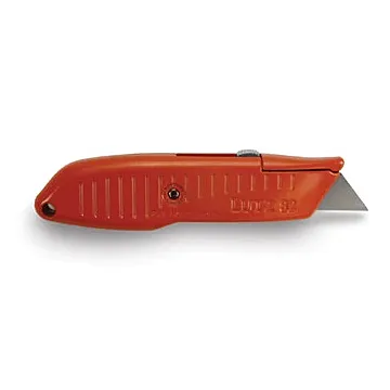 Lutz #82 Imprinted Orange Easy-To-Use Utility Knife