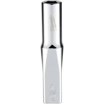 Milwaukee 1/4" Drive 1/4" SAE Deep Socket with FOUR FLAT™ Sides