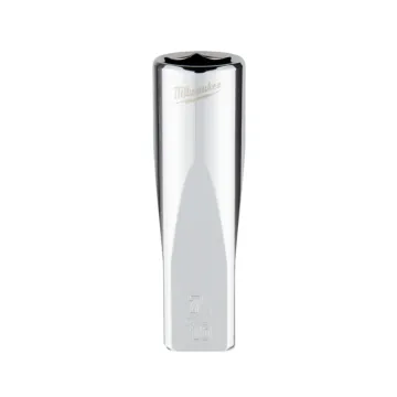 Milwaukee 1/4" Drive 7/16" SAE Deep Socket with FOUR FLAT™ Sides