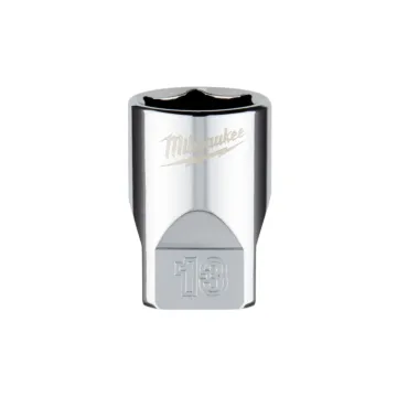 Milwaukee 1/4" Drive 13mm Metric Socket with FOUR FLAT™ Sides
