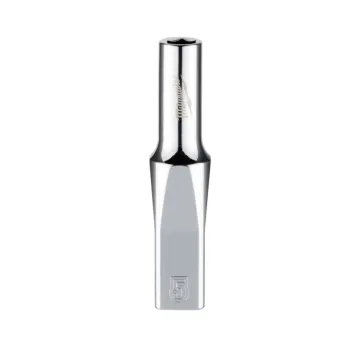 Milwaukee 1/4" Drive 5mm Metric Deep Socket with FOUR FLAT™ Sides