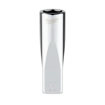 Milwaukee 1/4" Drive 11mm Metric Deep Socket with FOUR FLAT™ Sides