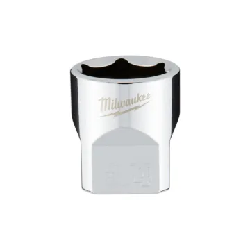 Milwaukee 3/8" Drive 3/4" SAE Socket with FOUR FLAT™ Sides