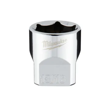 Milwaukee 3/8" Drive 13/16" SAE Socket with FOUR FLAT™ Sides
