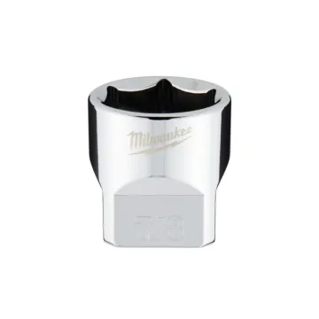 Milwaukee 3/8" Drive 7/8" SAE Socket with FOUR FLAT™ Sides