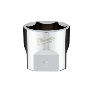 Milwaukee 3/8" Drive 1" SAE Socket with FOUR FLAT™ Sides