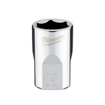 Milwaukee 3/8" Drive 13mm Metric Socket with FOUR FLAT™ Sides