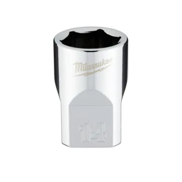 Milwaukee 3/8" Drive 14mm Metric Socket with FOUR FLAT™ Sides
