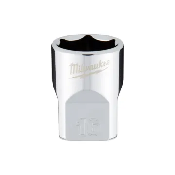 Milwaukee 3/8" Drive 16mm Metric Socket with FOUR FLAT™ Sides