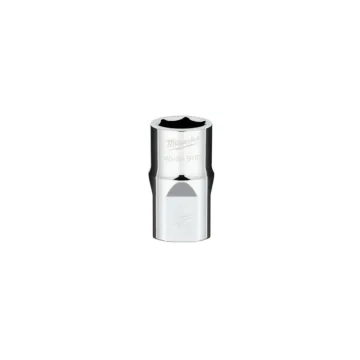 Milwaukee 1/2" Drive 9/16" SAE 6-Point Socket with FOUR FLAT™ Sides