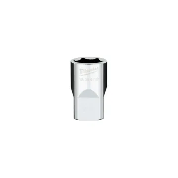 Milwaukee 1/2" Drive Metric 17MM 6-Point Socket with FOUR FLAT™ Sides