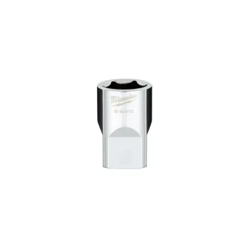 Milwaukee 1/2" Drive 18MM Metric 6-Point Socket with FOUR FLAT™ Sides