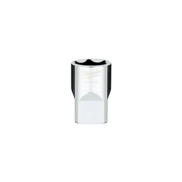 Milwaukee 1/2" Drive 19MM Metric 6-Point Socket with FOUR FLAT™ Sides